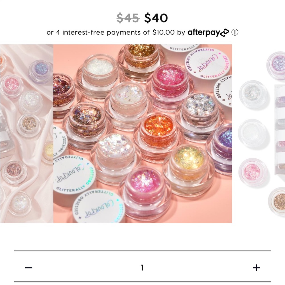 Feeling Euphoric Colourpop Glitter Gel Set
